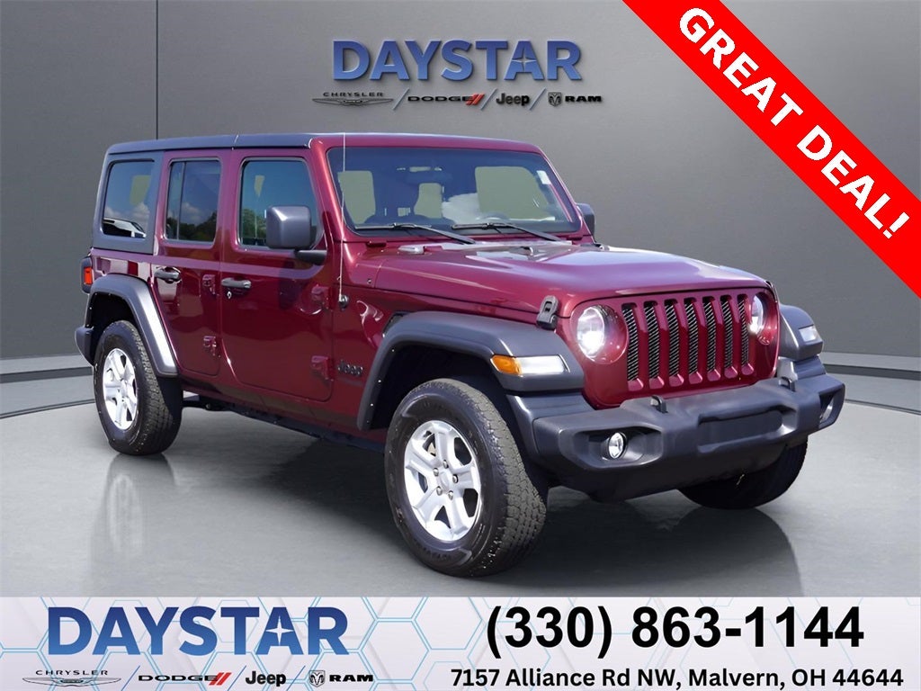 2022 Jeep Wrangler Unlimited Sport S 4x4