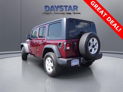 2022 Jeep Wrangler Unlimited Sport S 4x4