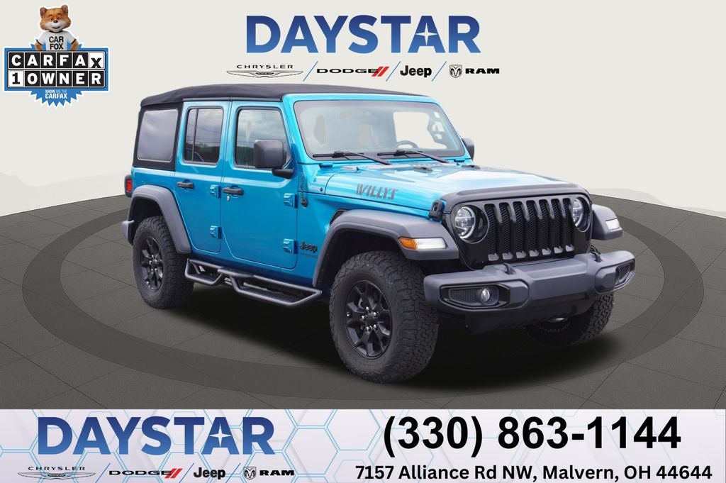 2020 Jeep Wrangler Unlimited Willys 4x4