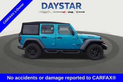 2020 Jeep Wrangler Unlimited Willys 4x4