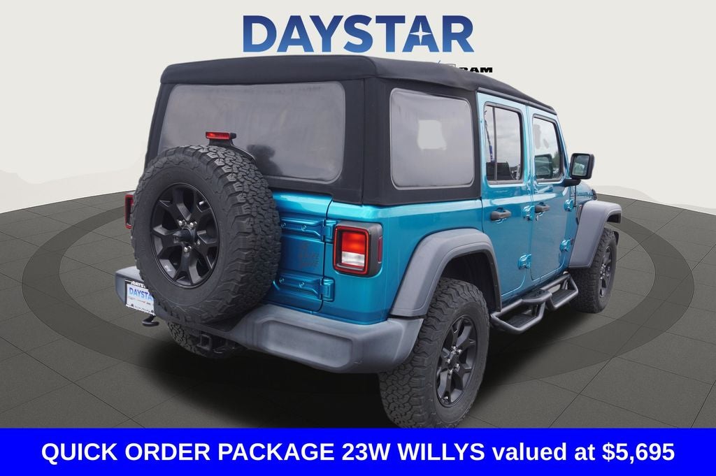 2020 Jeep Wrangler Unlimited Willys 4x4