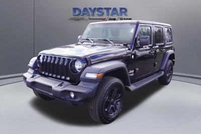 2020 Jeep Wrangler Unlimited Sport S 4X4