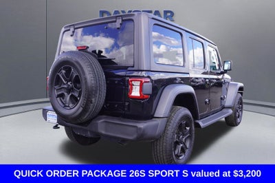 2020 Jeep Wrangler Unlimited Sport S 4X4