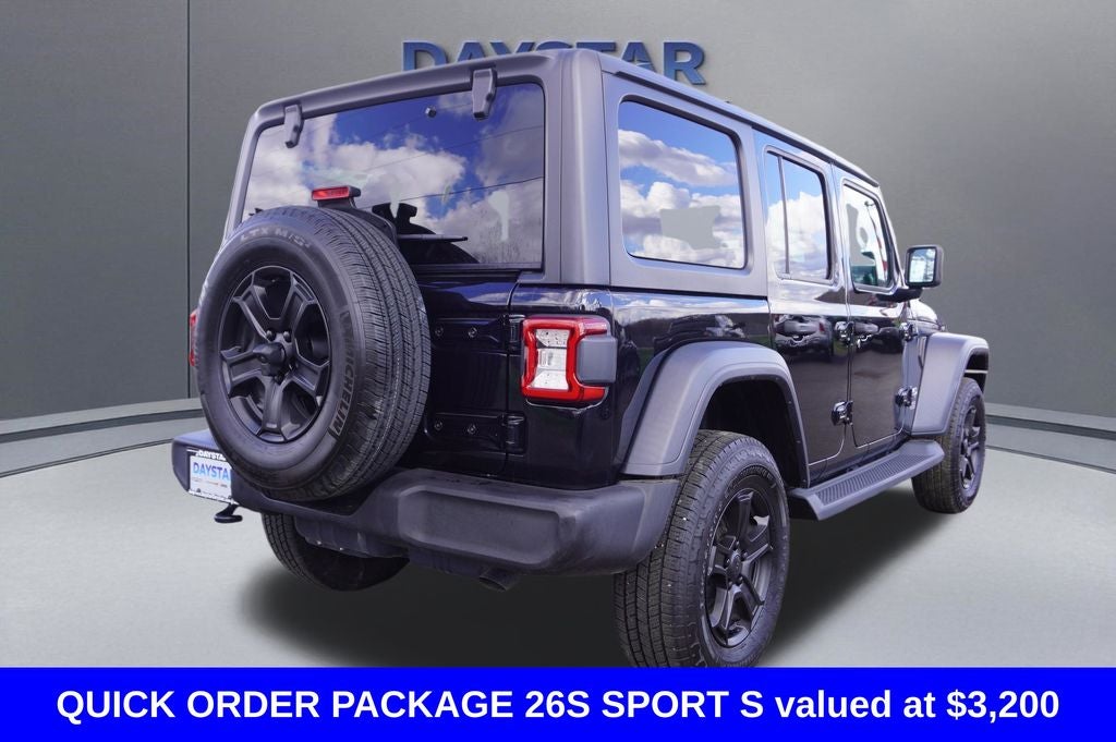 2020 Jeep Wrangler Unlimited Sport S 4X4