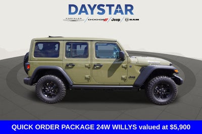 2026 Jeep Wrangler WRANGLER 4-DOOR WILLYS