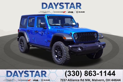 2026 Jeep Wrangler WRANGLER 4-DOOR WILLYS
