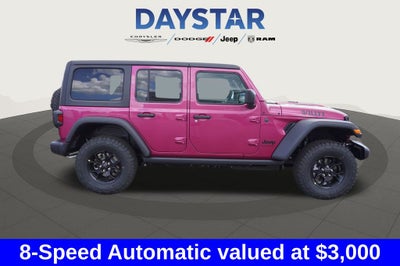 2026 Jeep Wrangler WRANGLER 4-DOOR WILLYS