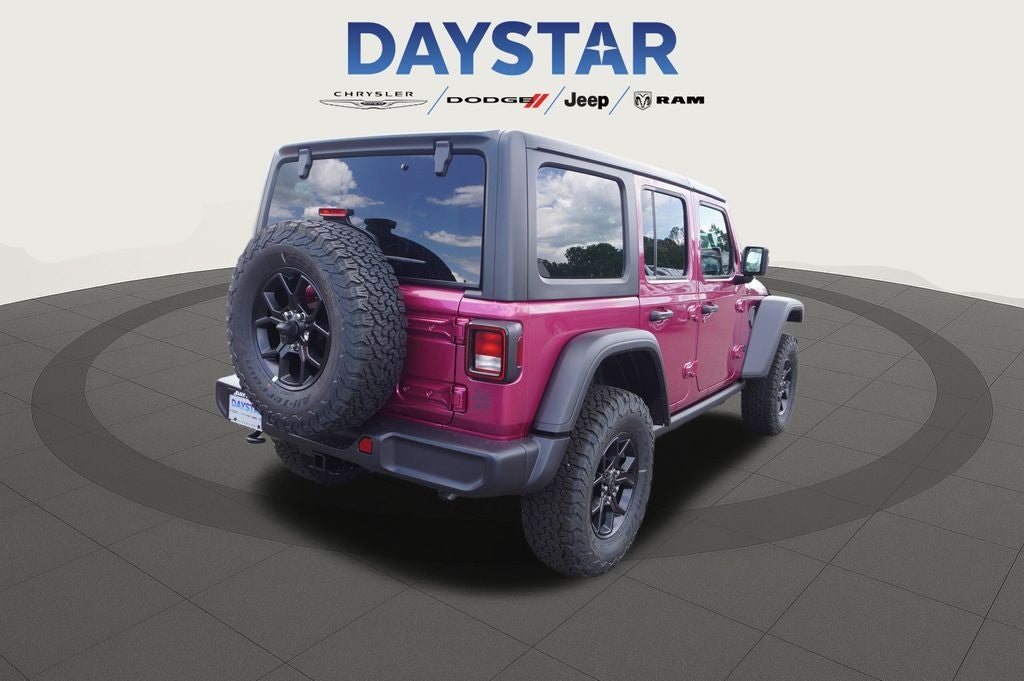 2026 Jeep Wrangler WRANGLER 4-DOOR WILLYS