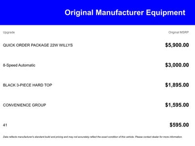 2026 Jeep Wrangler WRANGLER 4-DOOR WILLYS