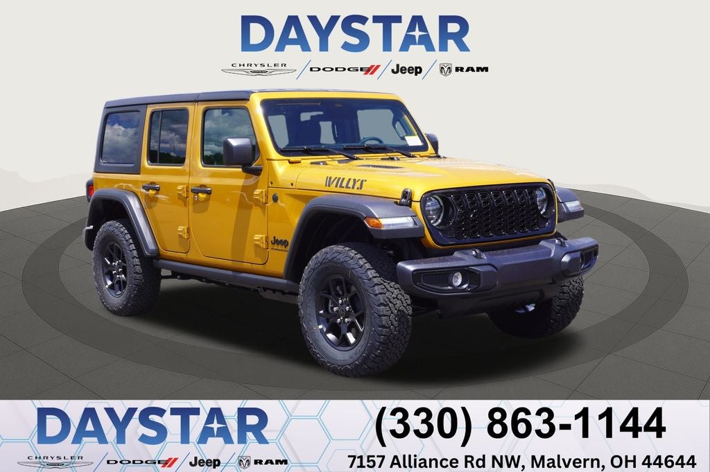 2026 Jeep Wrangler WRANGLER 4-DOOR WILLYS
