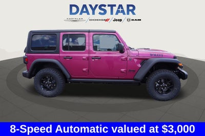 2026 Jeep Wrangler WRANGLER 4-DOOR WILLYS