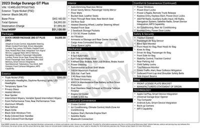 2023 Dodge Durango GT Plus AWD