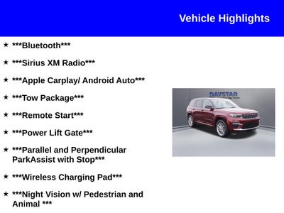 2025 Jeep Grand Cherokee Summit 4x4