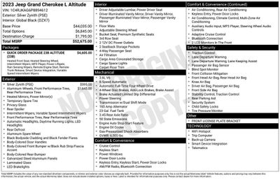 2023 Jeep Grand Cherokee L Altitude 4x4
