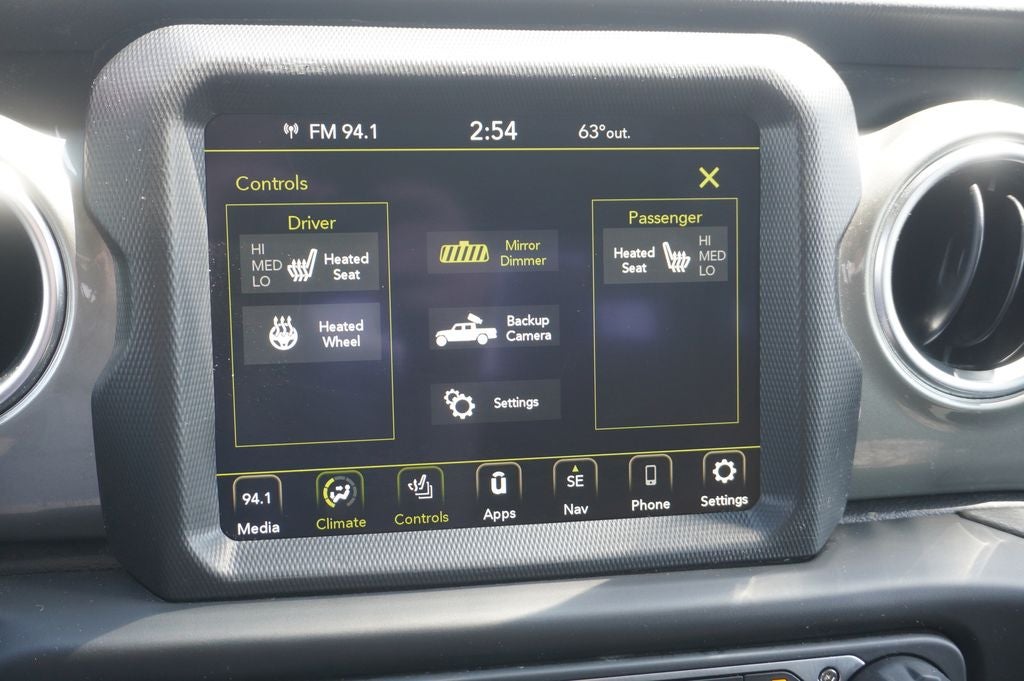 2022 Jeep Gladiator Overland 4x4