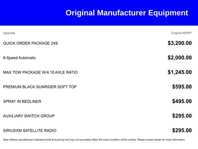 2020 Jeep Gladiator Sport S 4X4