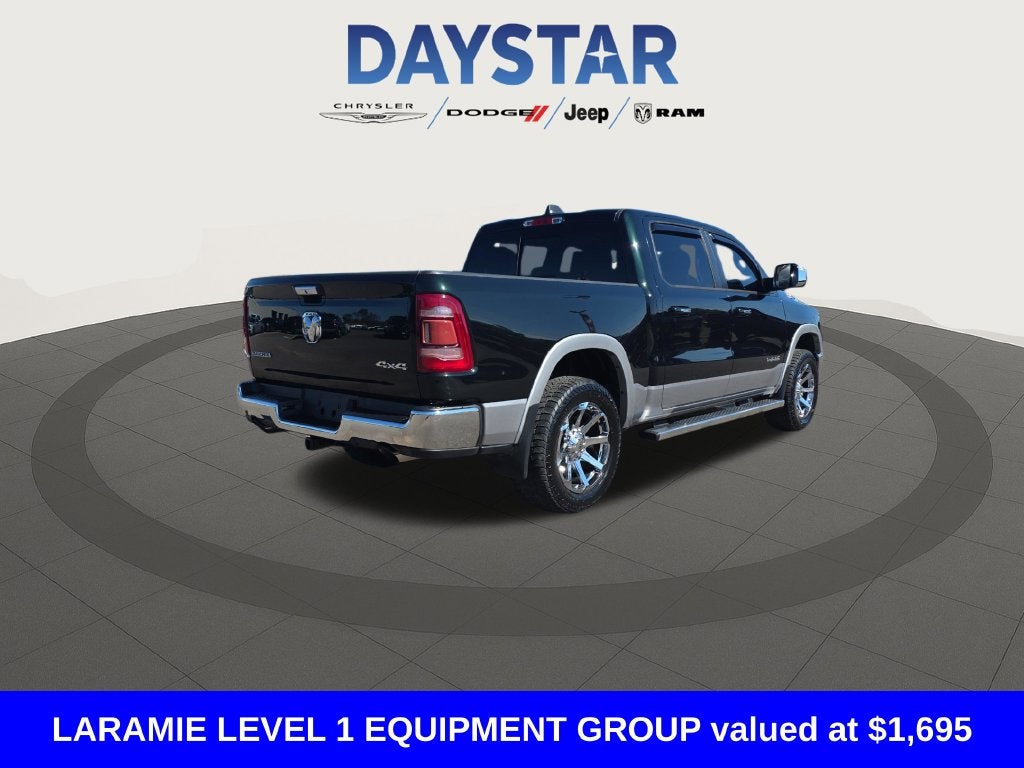 2019 RAM 1500 Laramie Crew Cab 4x4 5'7' Box