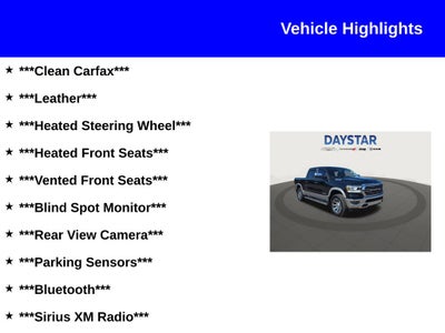 2019 RAM 1500 Laramie Crew Cab 4x4 5'7' Box
