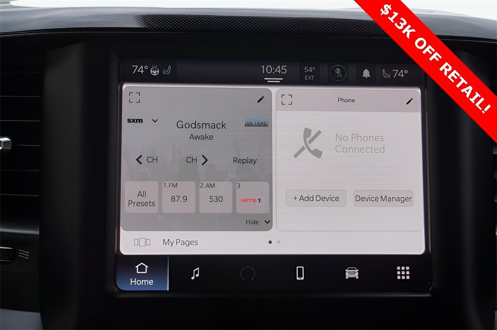 2022 RAM 1500 Laramie Crew Cab 4x4 5'7' Box