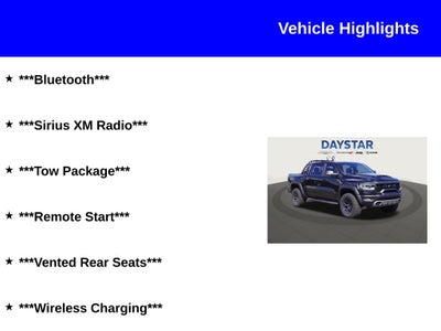 2022 RAM 1500 TRX Crew Cab 4x4 5'7' Box