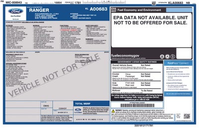 2019 Ford Ranger LARIAT