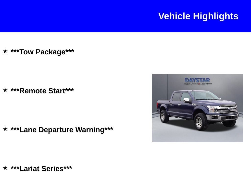 2020 Ford F-150 LARIAT