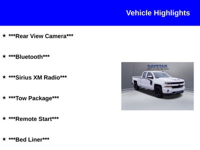 2018 Chevrolet Silverado 1500 2LT
