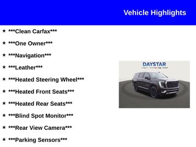 2025 GMC Yukon 4WD Elevation