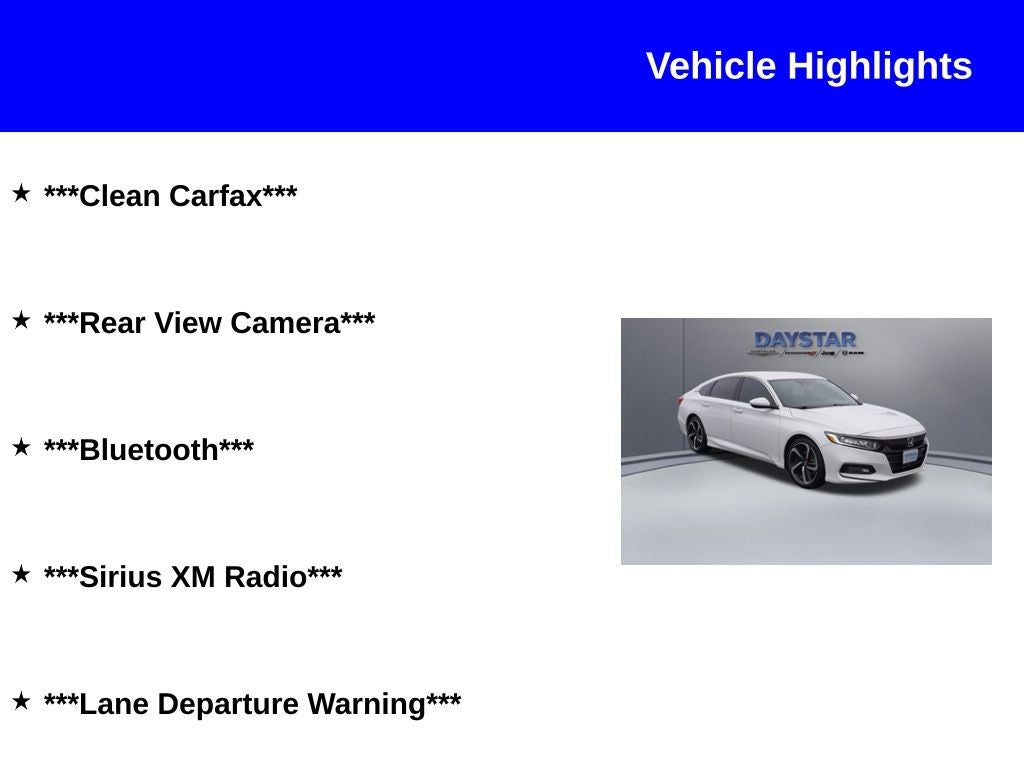 2018 Honda Accord Sport