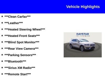 2020 Lincoln Nautilus Standard