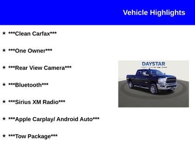 2024 RAM 2500 Big Horn Crew Cab 4x4 6'4' Box