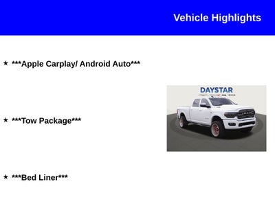 2019 RAM 2500 Laramie Crew Cab 4x4 6'4' Box