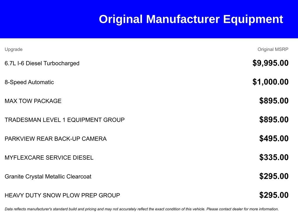 2026 RAM 5500 Chassis Tradesman/Big Horn