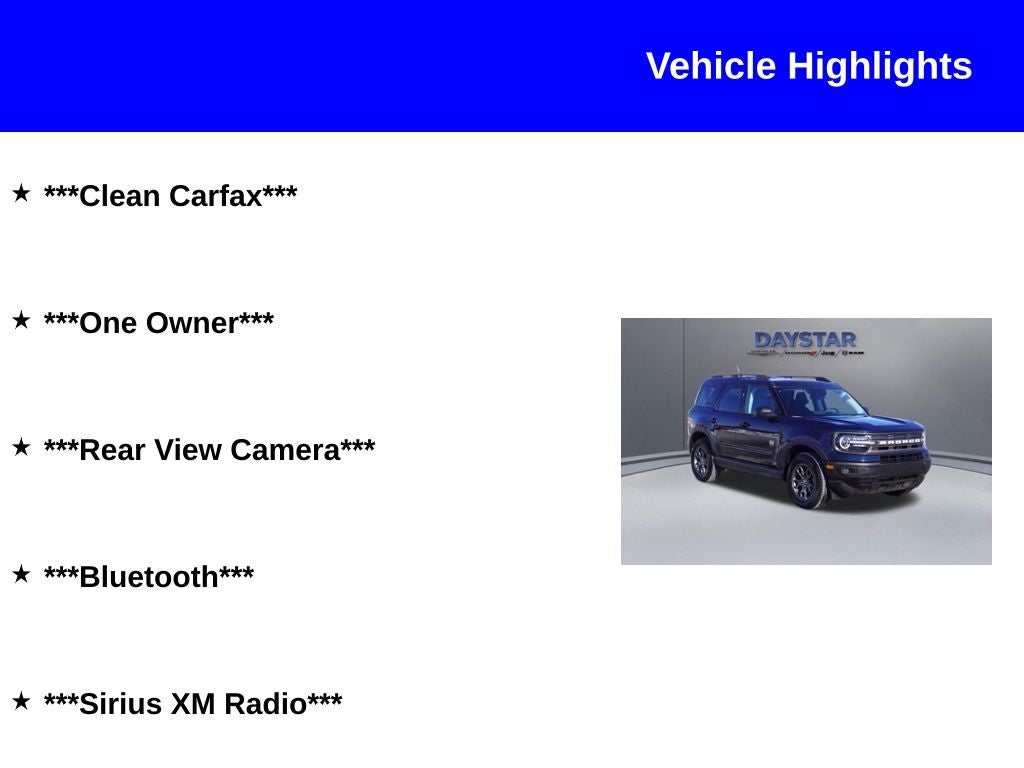 2023 Ford Bronco Sport Big Bend