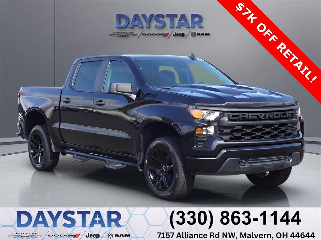 2022 Chevrolet Silverado 1500 4WD Crew Cab Short Bed Custom Trail Boss