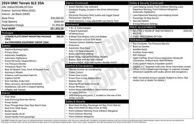 2024 GMC Terrain AWD SLE