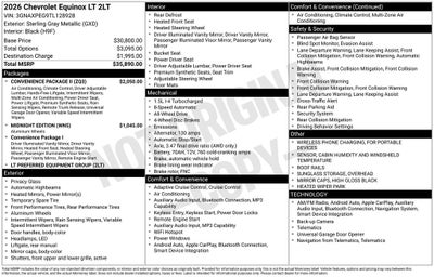 2026 Chevrolet Equinox AWD LT