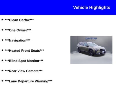2023 Subaru Outback Onyx Edition XT