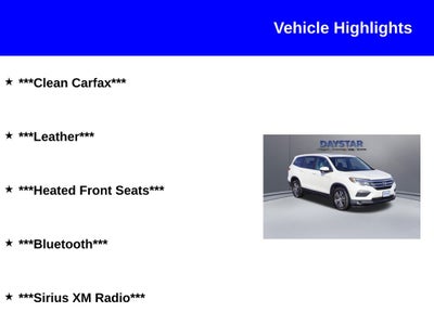 2016 Honda Pilot EX-L
