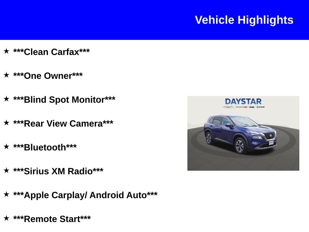 2023 Nissan Rogue SV Intelligent AWD