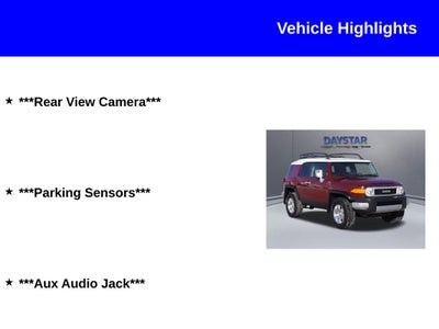 2010 Toyota FJ Cruiser Base