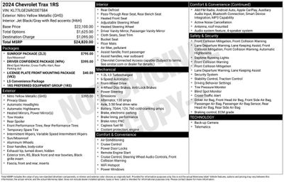2024 Chevrolet Trax FWD 1RS