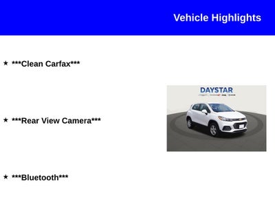 2017 Chevrolet Trax LS