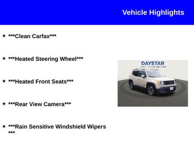 2016 Jeep Renegade Latitude