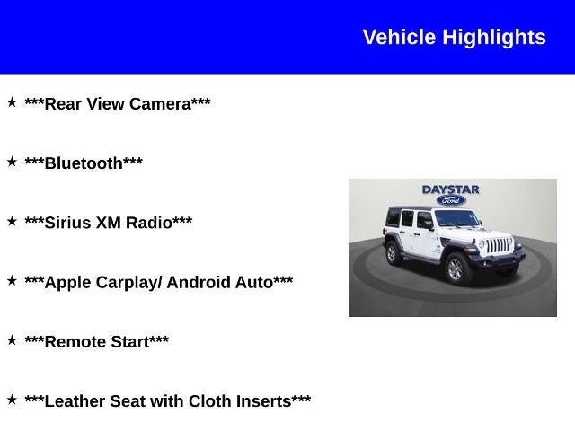 2020 Jeep Wrangler Unlimited Sport