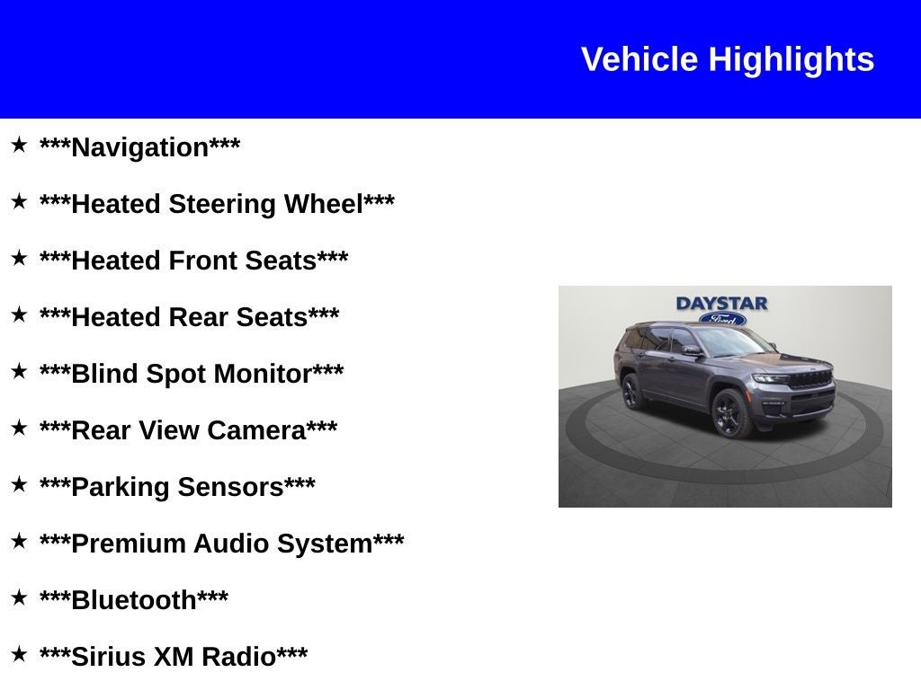 2022 Jeep Grand Cherokee L Limited