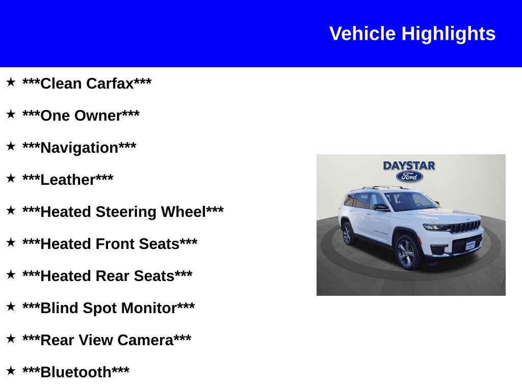 2022 Jeep Grand Cherokee L Limited