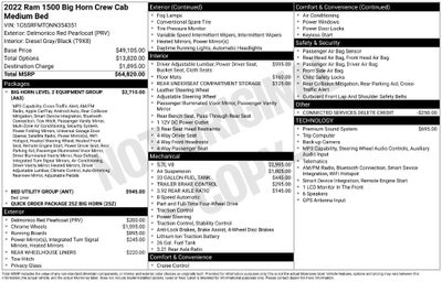 2022 RAM 1500 Big Horn/Lone Star