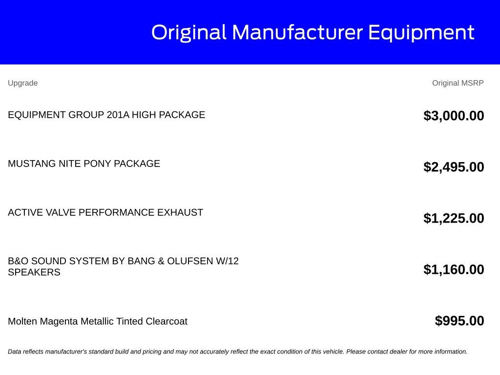 2026 Ford Mustang EcoBoost Premium