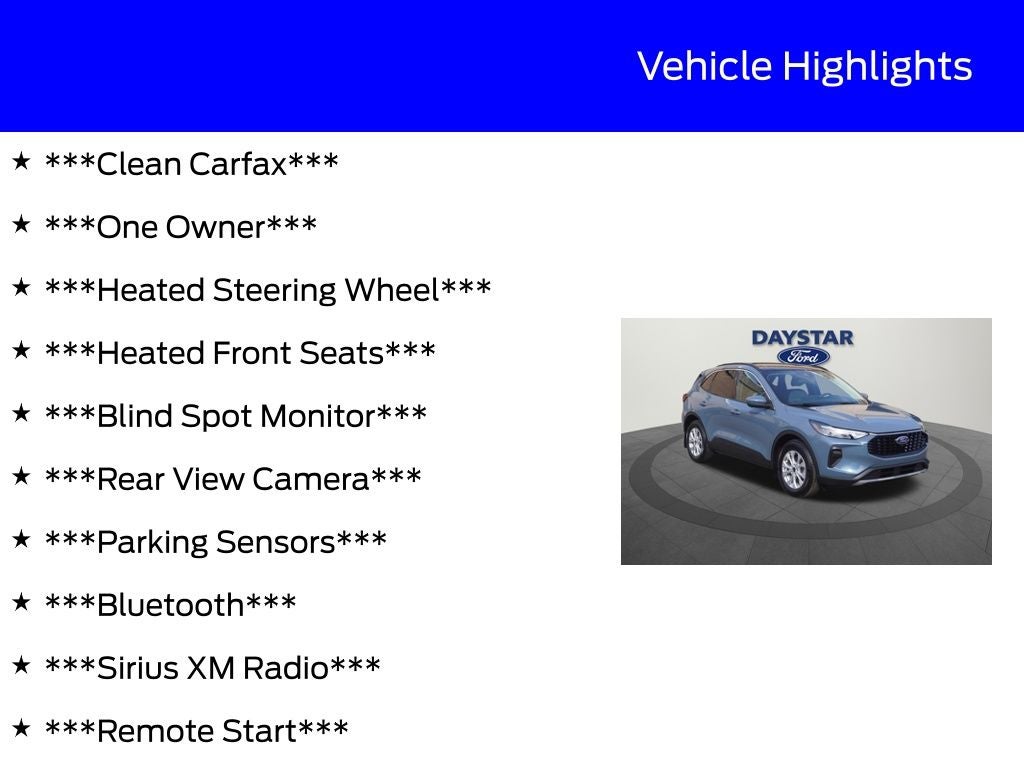 2023 Ford Escape Active